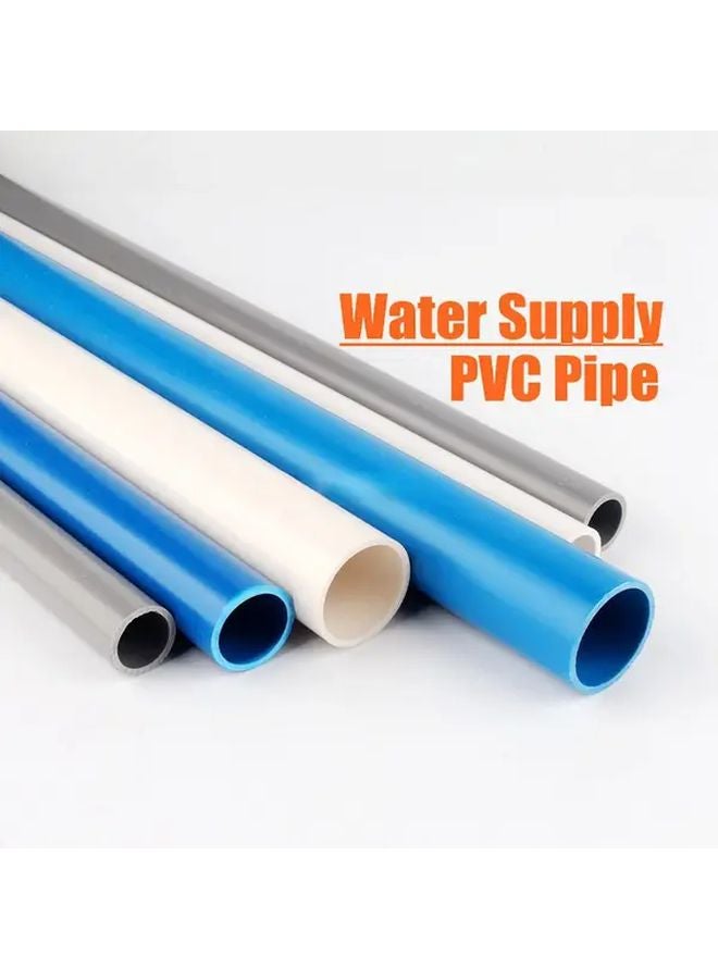 2pcs 25mm Blue PVC Pipe For Aquarium Irrigation Pond Filtration Water Supply - Image 2