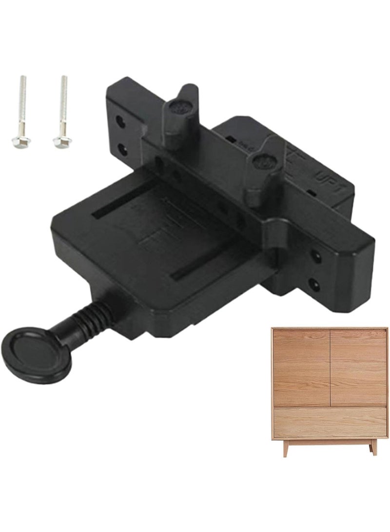 GGOOT Cabinet Installation Tool, Hardware Installation Jig, Auxiliary Installer Positioner, Precision Cabinet Hardware Jig, 8.5x7x3cm, Installation Positioner for Basic Cabinets Overhead Cabinets - Image 1