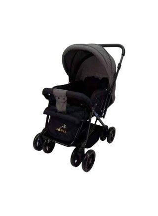 Push & Go with Armor Flip Stroller Multicolor_GREY_HAPPY KIDDO