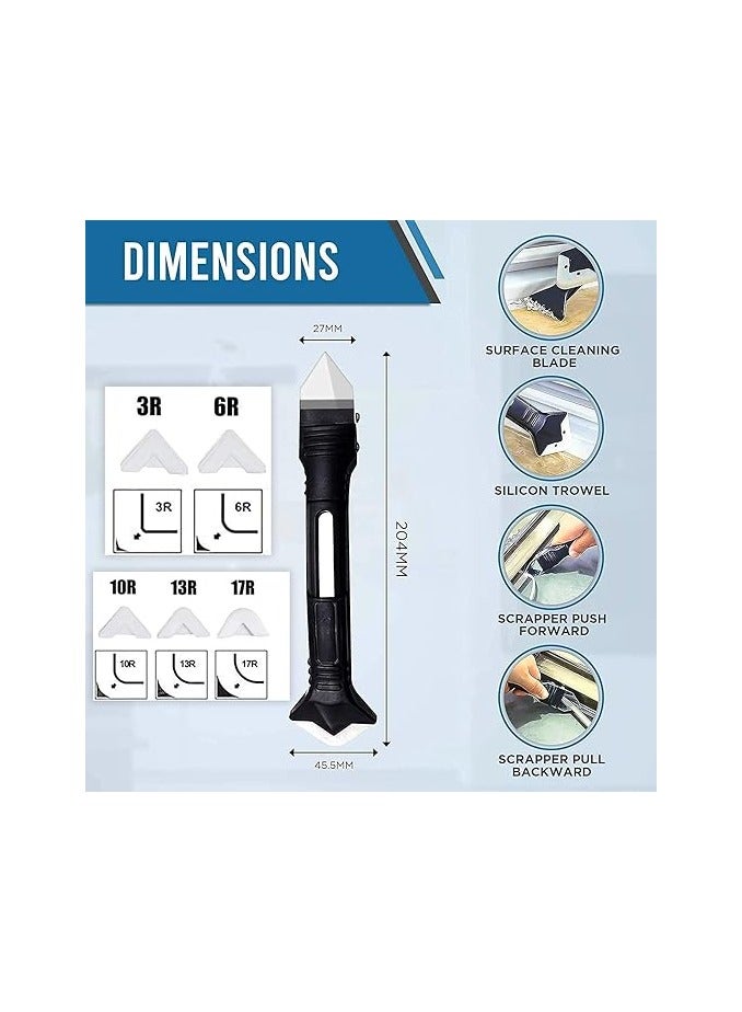 SIKA Duravel White Silicone Sealant, Silicone Gun and Scraper Kit - Sika116-GP Universal Silicone Sealant, Heavy-Duty Silicone Gun | General Purpose Acetoxy Cure Silicone Sealant, 280m - Image 3