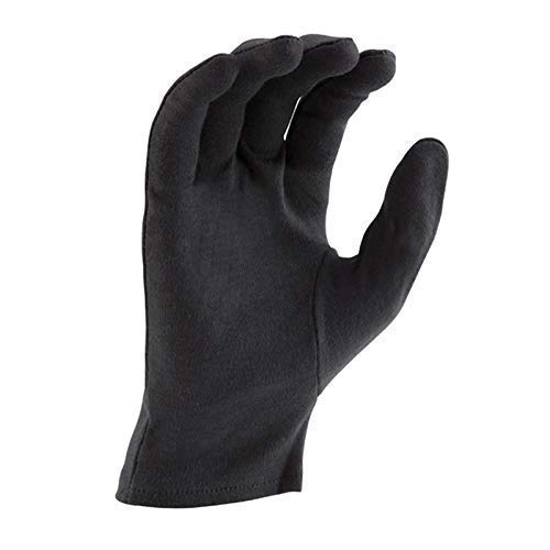 BriKSHi Unisex cotton Arm Sleeves for Summer and Sun protection full hand long gloves for bike riding men and women washable and reusable pack of 1 (Black) - Image 2