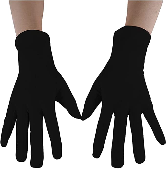 BriKSHi Unisex cotton Arm Sleeves for Summer and Sun protection full hand long gloves for bike riding men and women washable and reusable pack of 1 (Black) - Image 3