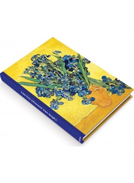 Van Gogh - Les Iris A5 96 Pages Lined Notebook - Image 1