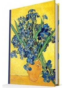 Van Gogh Les Iris A5 96 Pages Lined Notebook  - Image 2