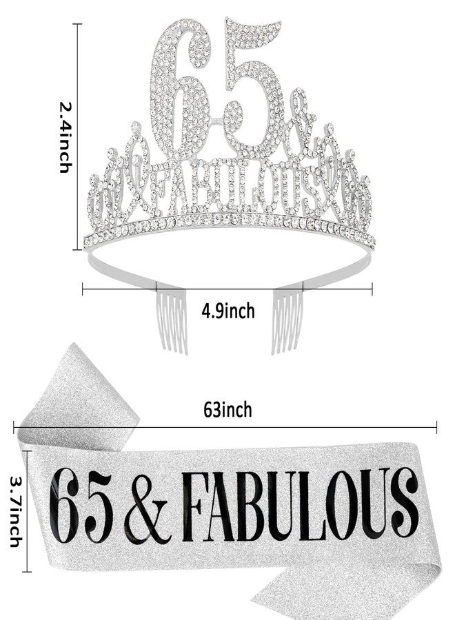 هابدو زينة عيد الميلاد الـ 65 للنساء، طقم زينة عيد الميلاد الـ 65 من هابدو - تاج ووشاح عيد الميلاد الـ 65، هدايا عيد ميلاد سعيد للنساء - Image 2