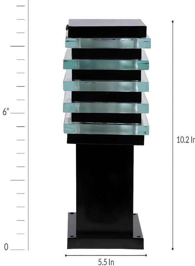 twixle GATE Light for Home Gate/Lamps for Outdoor Waterproof/Gate lamp/Gate Light/Gate Pillar Lights for Outdoor for Pillar, Garden,Stairs, Boundries, (Cube) (Bulb Not Included) (Pack of 1) - Image 3