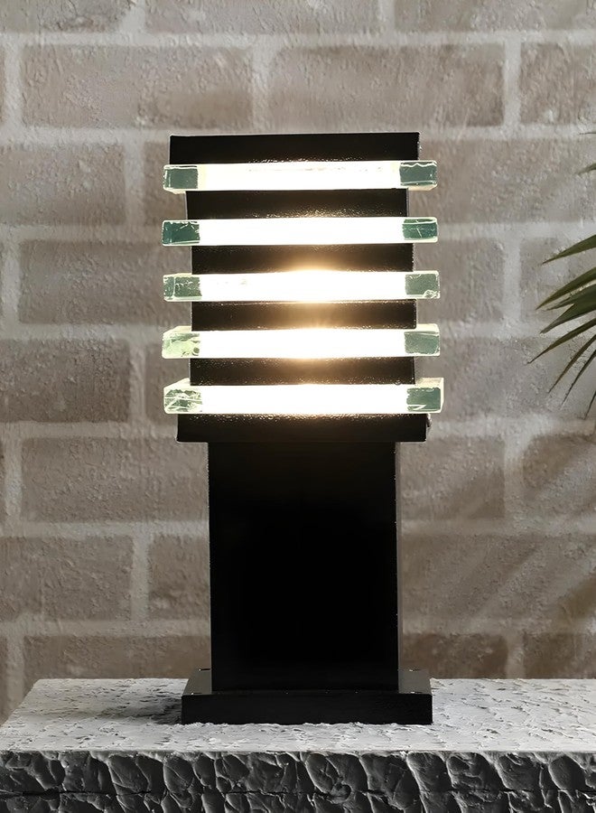 twixle GATE Light for Home Gate/Lamps for Outdoor Waterproof/Gate lamp/Gate Light/Gate Pillar Lights for Outdoor for Pillar, Garden,Stairs, Boundries, (Cube) (Bulb Not Included) (Pack of 1) - Image 2