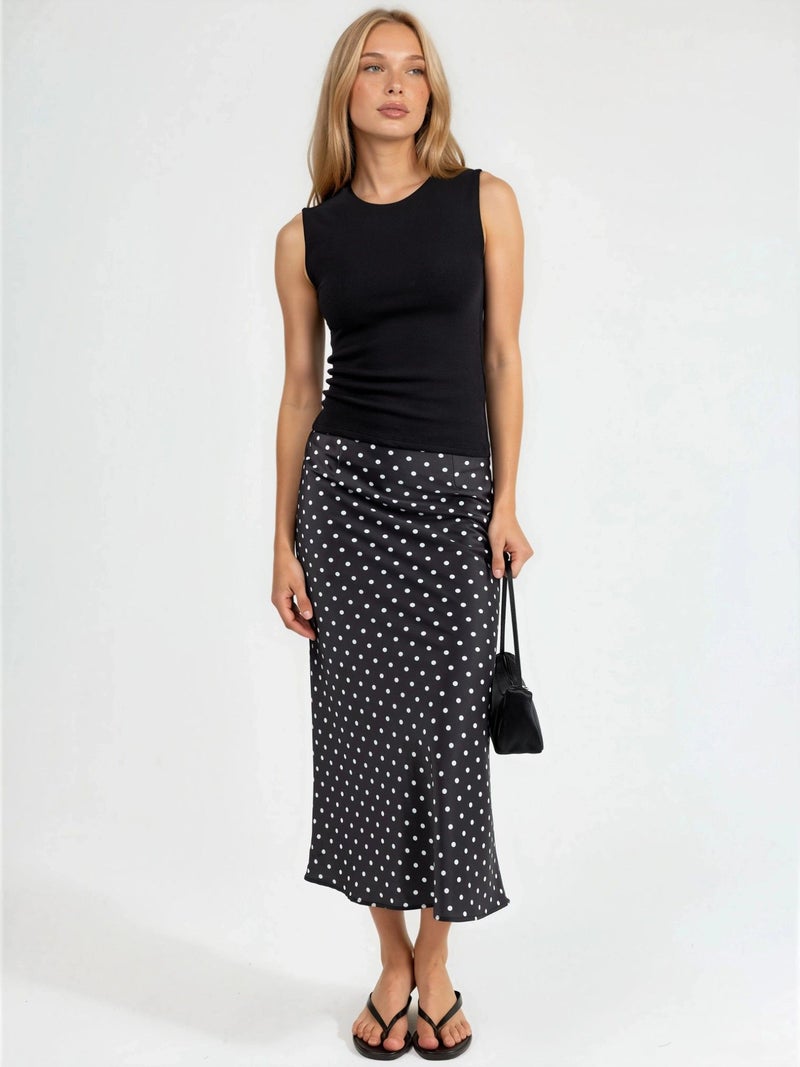 BUSEM Crew Neck Sleeveless Solid Top - Image 5