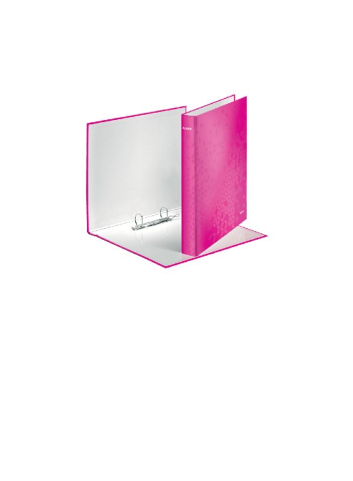 ليتز حلقة على شكل حرف D من ليتز واو ، سعة 25 مم ، وردي معدني - Image 2