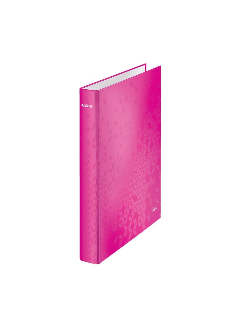 ليتز حلقة على شكل حرف D من ليتز واو ، سعة 25 مم ، وردي معدني - Image 1