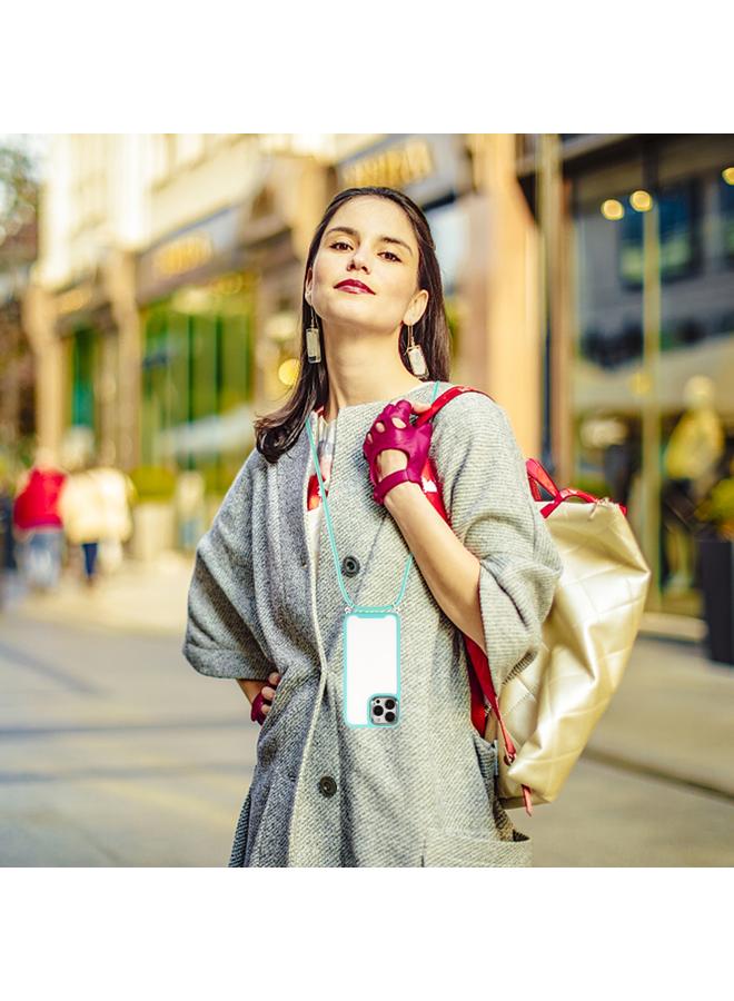 Zaboon Case For iPhone 12 Pro Electroplating Hawkeye Phone Case with Lanyard - Image 5