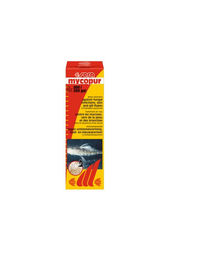Sera Mycopur Fungal Infection Aquarium Water Conditioner For Fish Tank 50Ml
