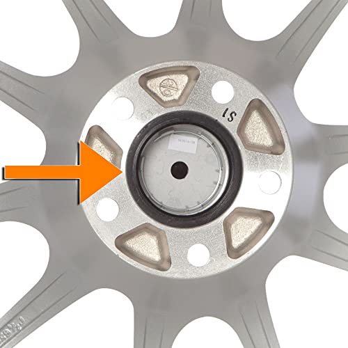 Circuit Performance Hub Centric Rings (4 Pack) - 76.1 to 56.1 Nylon Hubrings - Compatible with Subaru, 88-05 Honda Civic, Acura Integra with 56.1mm Vehicle Hub Using Wheels with 76.1mm Centerbore - Image 3