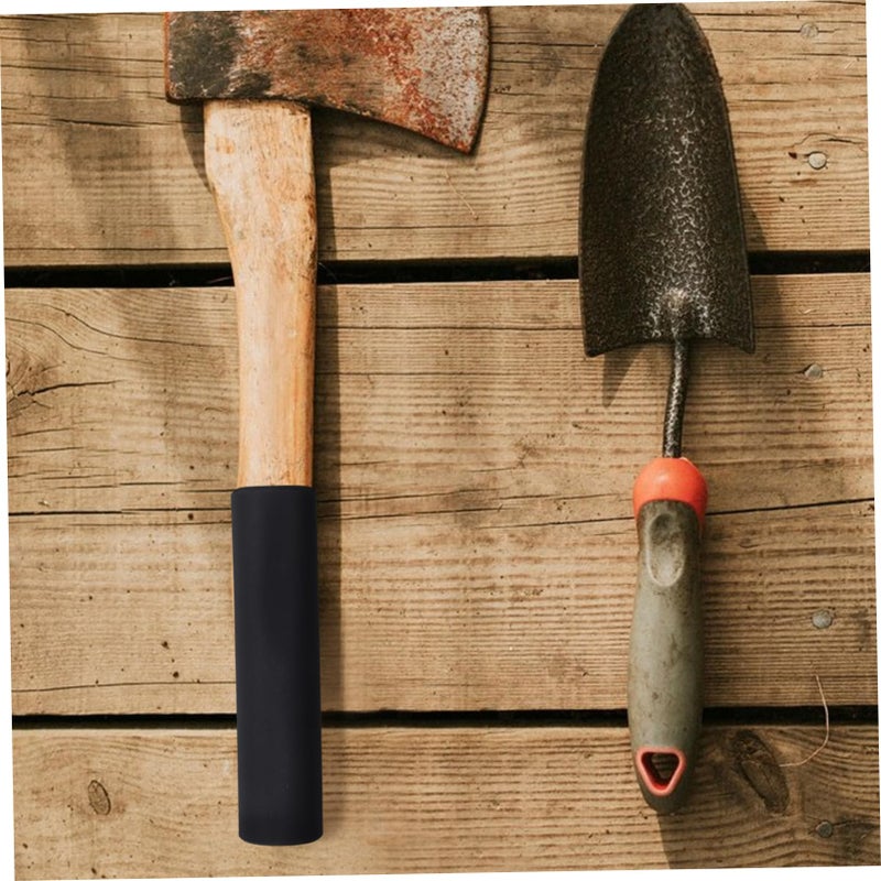 4pcs Black Camping Axe Handle Cover Protector Sponge Sleeve for Steel Axes - Image 4
