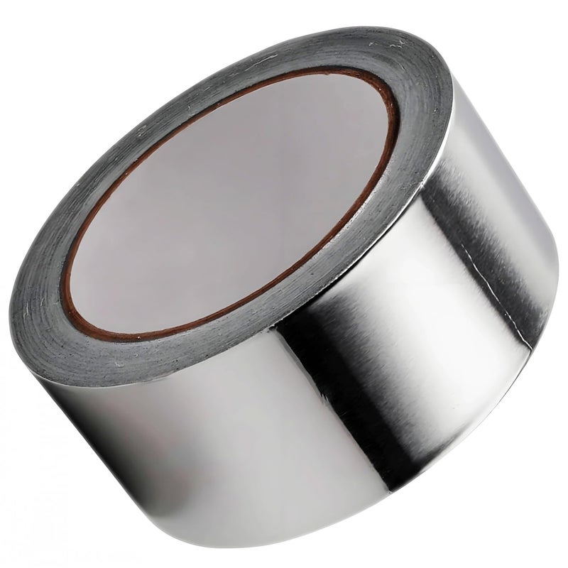 ANGKEEL Thicker Aluminum Foil Tape 2-inch x 50Ft Heavy Duty High Temp Silver Tape for HVAC Duct work, Dryer Vent Seal, Car Exhaust Repair, Stove Pipe Wrap, Metal Patch, Heat Insulation, EMI Shield, DIY Crafts - Image 1