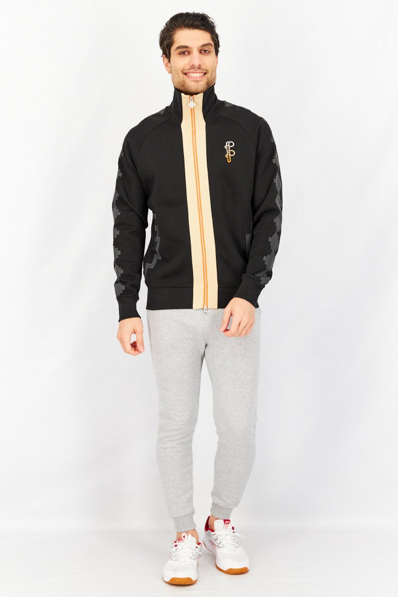 PUMA Puma x Pronounce Men Sportswear Fit Full Sleeve Printed Track Jacket, Black  - Image 3