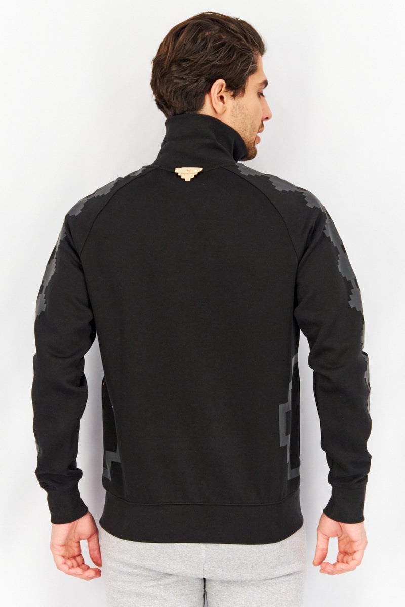 Puma x Pronounce Men Sportswear Fit Full Sleeve Printed Track Jacket, Black - Image 2