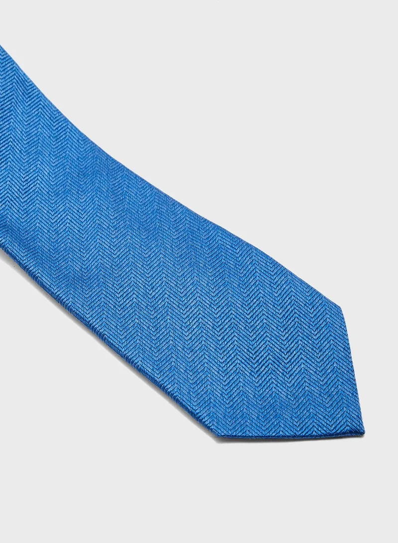 T.M.Lewin Herringbone Tie