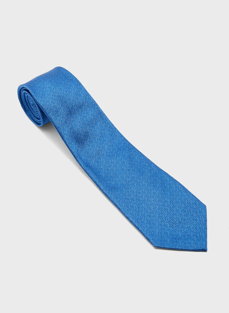 T.M.Lewin Herringbone Tie