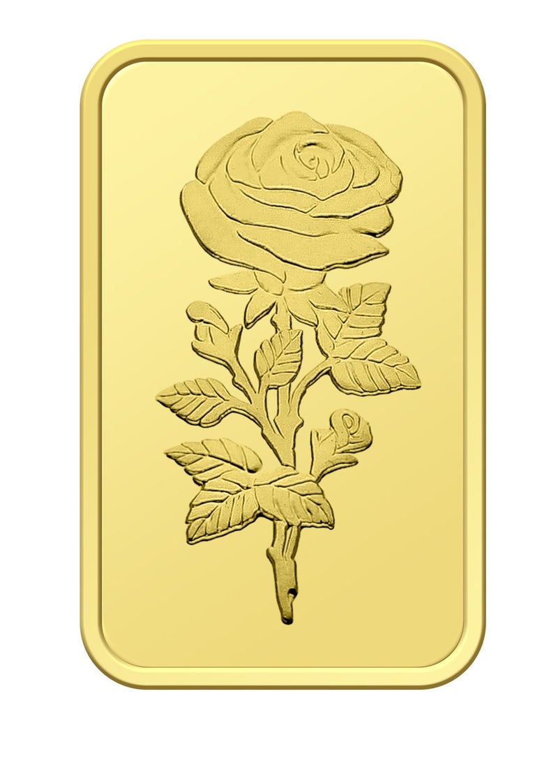 FK Jewellers Dubai 5g Pure 999.9 Fine Gold Bar 24KT - 5 Grams  - Image 2