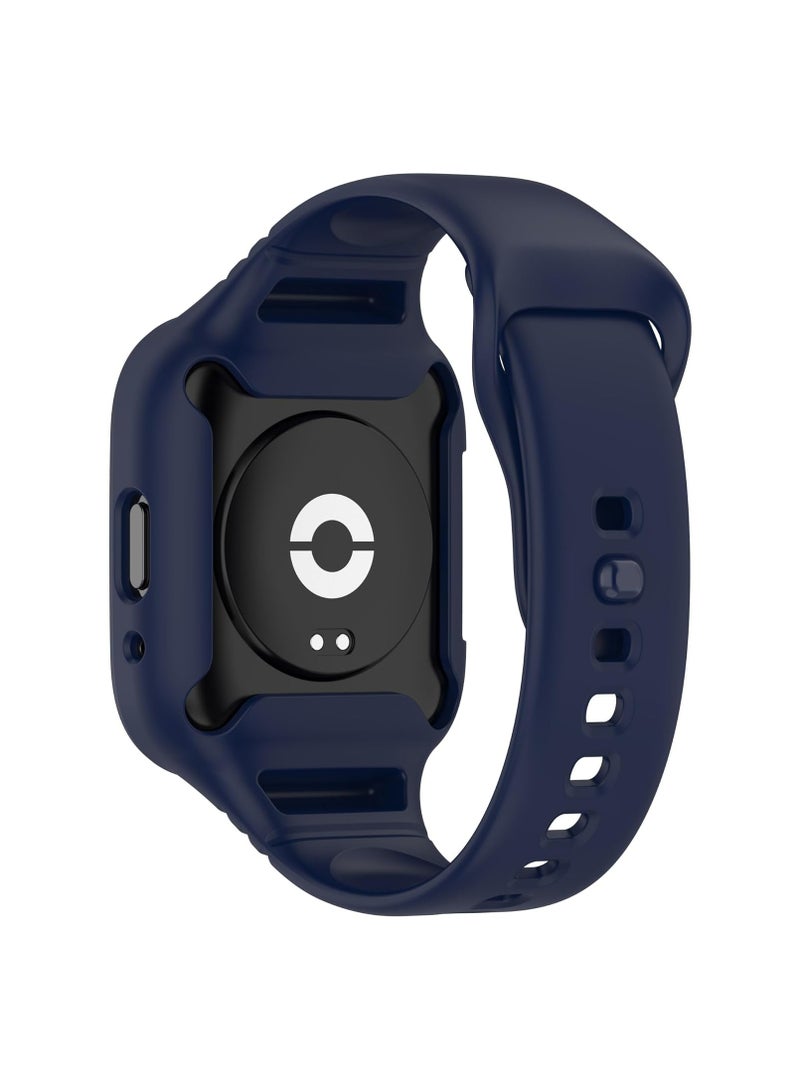 Strap for Redmi Watch 3 Lite/Redmi Watch 3 Active,Adjustable Silicone Sport Band Replacement for Redmi Watch 3 Lite/Redmi Watch 3 Active,Blue - Image 1