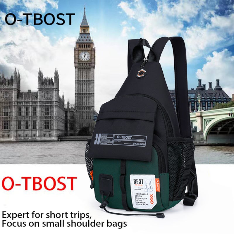 Fashion Color-Block Multi-Function Waist Pack - Image 4