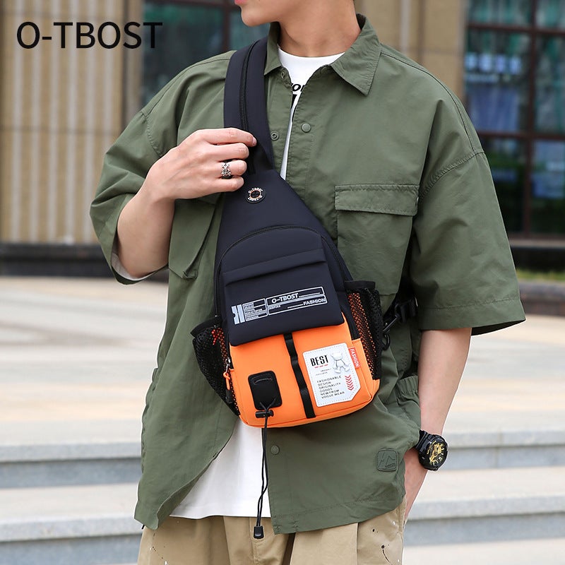 Fashion Color-Block Multi-Function Waist Pack - Image 5
