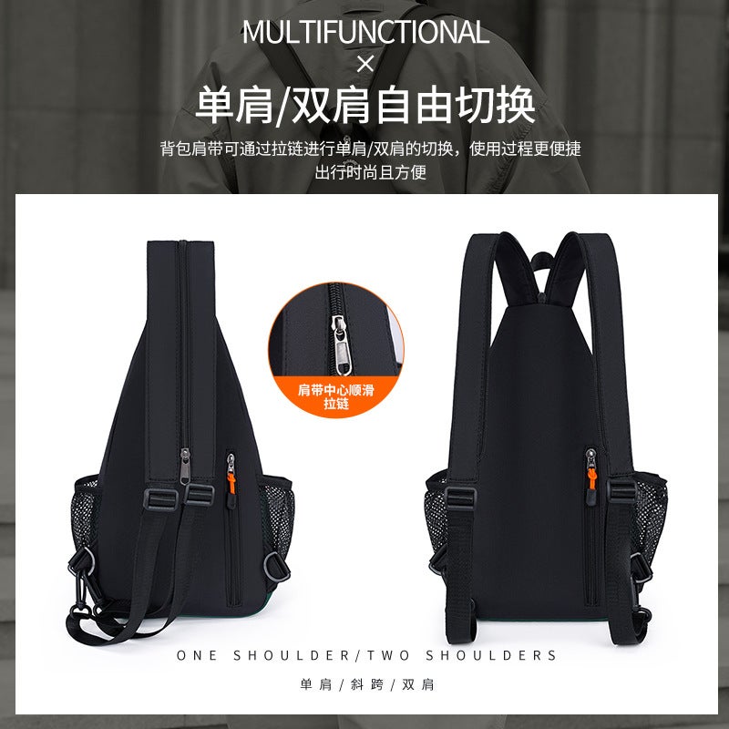Fashion Color-Block Multi-Function Waist Pack - Image 3