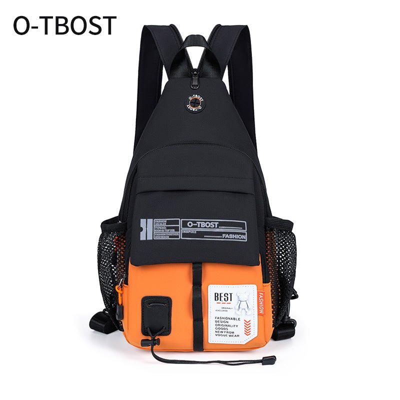 Fashion Color-Block Multi-Function Waist Pack - Image 1