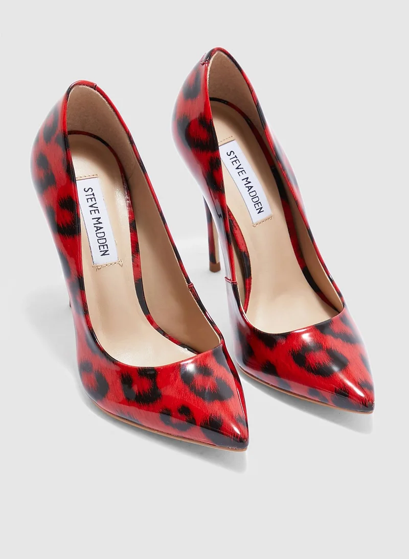 STEVE MADDEN Daisie-P High-Heel Pump - red