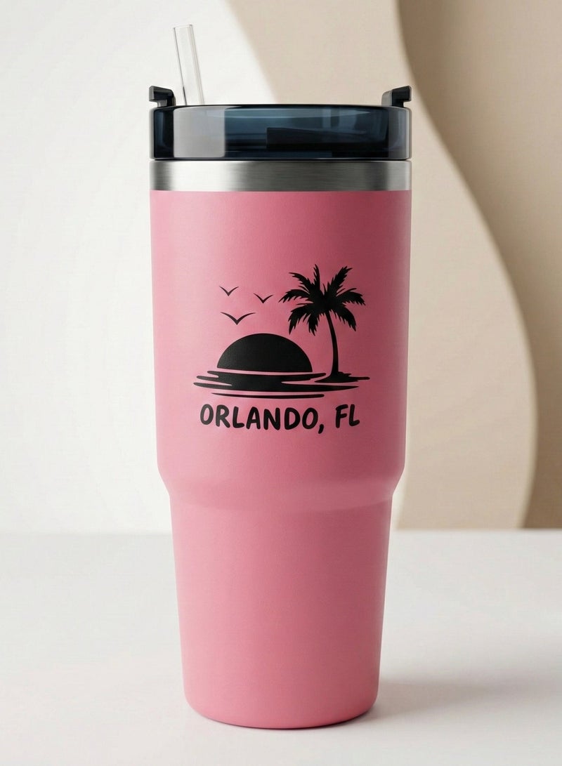 أو جي إس كوب حراري ستانلس بتصميم فاخر وعزل متقن، يحافظ على البرودة والحرارة حتى 8 ساعات الأفضل  تجربة يومية - Image 1