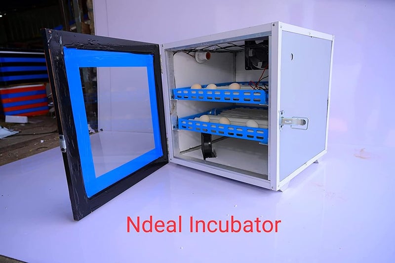 Ndeal FullAutomatic Egg Incubator 140 Egg Capacity Incubator AllinOne Transparent Eggs Hatching Machine Egg Incubator Chicken with 100W Power Consumption Ndeal Incubators Poultry  - Image 5