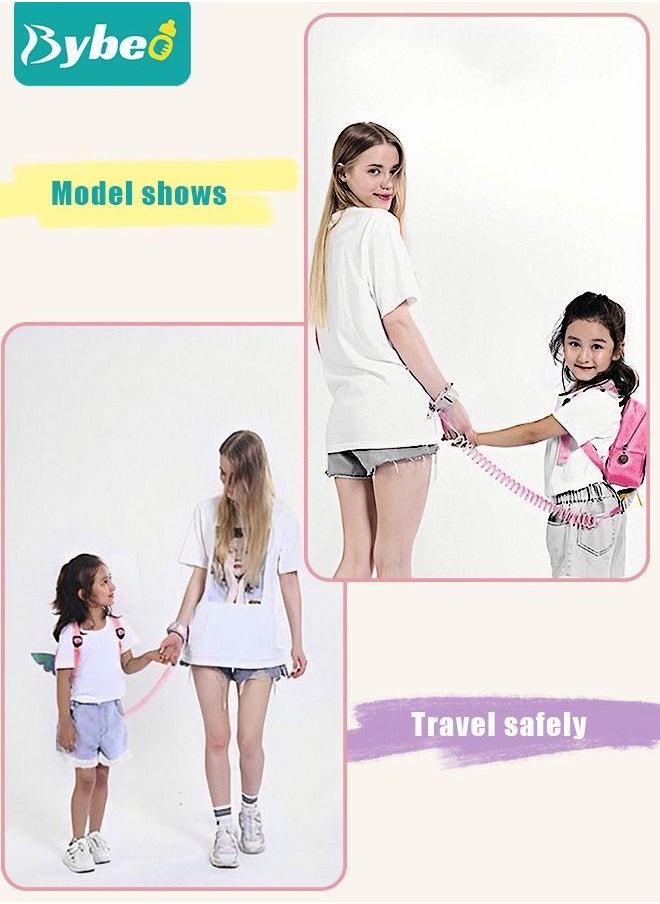 Bybeo 2-In-1 Children Backpack with Safety Harness, Toddler Backpack With Anti-Lost Safety Belt Wrist Link For Boys Girls  - Image 4
