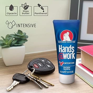 Hands@work كريم اليدين المغذي من هاندز وورك بتركيبة مكثفة يجدد البشرة الجافة جداً 75 مل - Image 3
