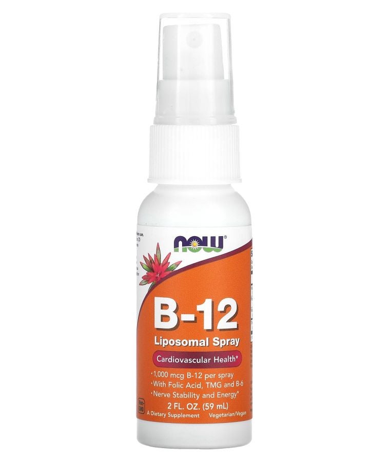 now B-12 Liposomal Spray 1000 mcg 2 fl oz (59 ml)