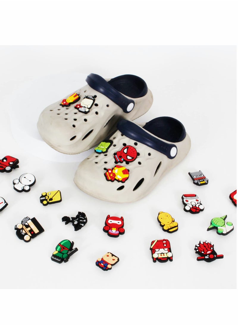 Excefore Crocs Shoe Charms Party Gifts Clog Pins Accessories Charms Crocs Charms 30 PCS  - Image 4