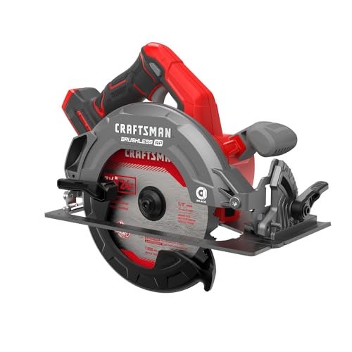 CRAFTSMAN V20 RP Cordless Circular Saw 714 inch Bare Tool Only CMCS551B - Image 1