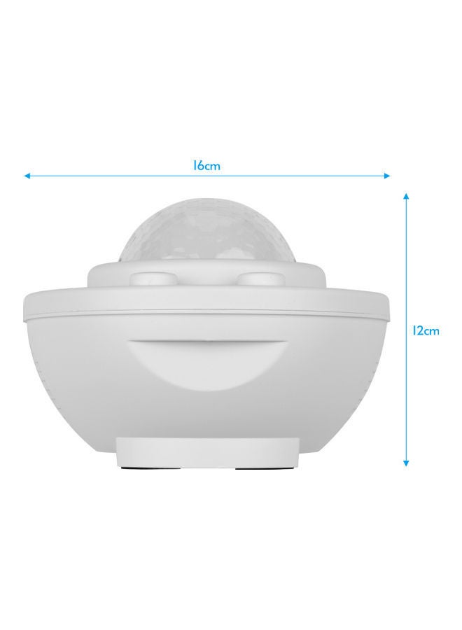NIBEMINENT LED Galaxy Starry Projector Lamp Light White  - Image 3