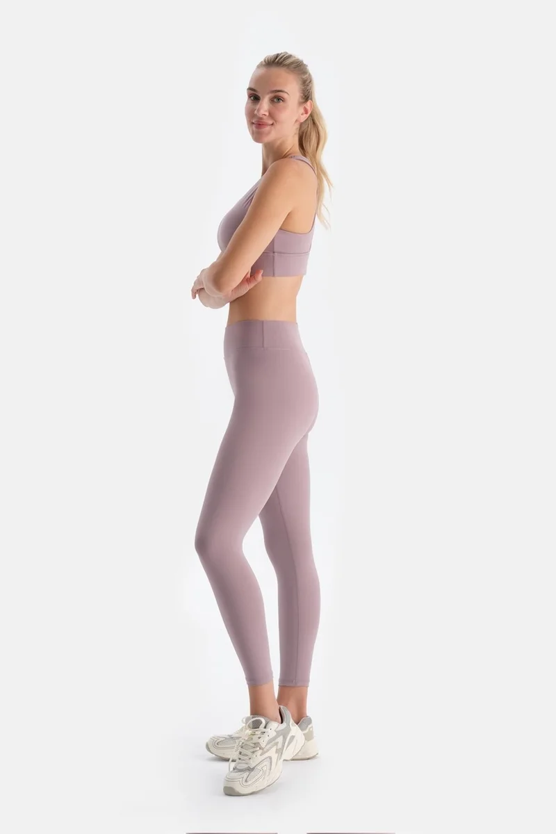 داجي Dusty Rose Women's Basic Recovery Tights
