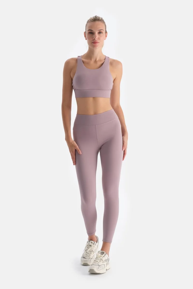 داجي Dusty Rose Women's Basic Recovery Tights
