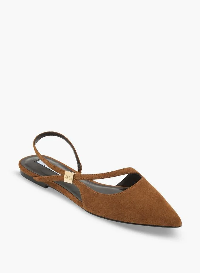 Elle Women Pointed Toe Slingback Shoes
