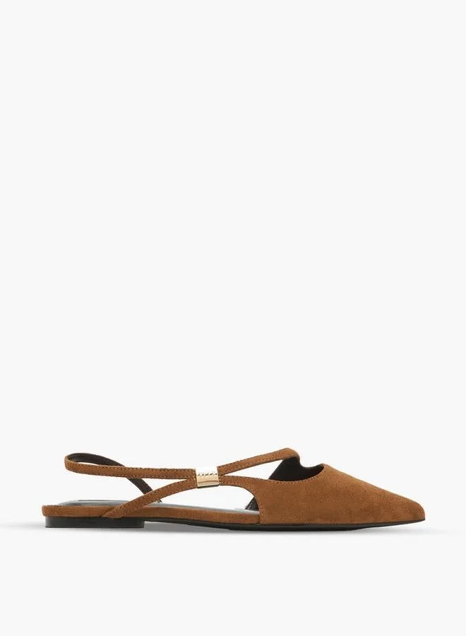 Women Pointed Toe Slingback Shoes