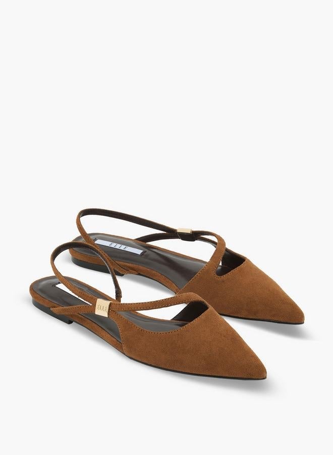 ELLE Women Pointed Toe Slingback Shoes - Image 3