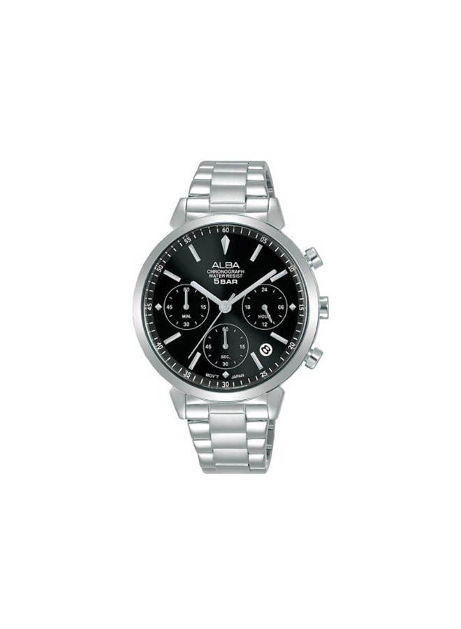 Alba Stainless Steel Chronograph Watch AT3H41X