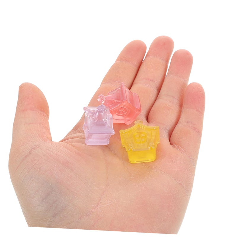 Glow In The Dark Miniature Carriage Resin Figures For DIY Garden Craft Decoration - Image 5
