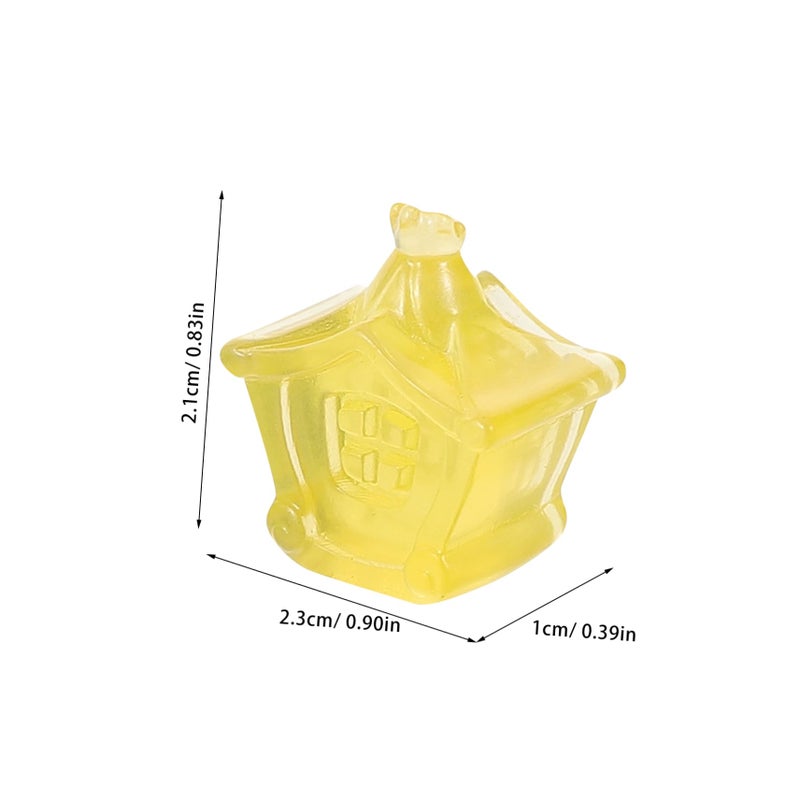 Glow In The Dark Miniature Carriage Resin Figures For DIY Garden Craft Decoration - Image 3
