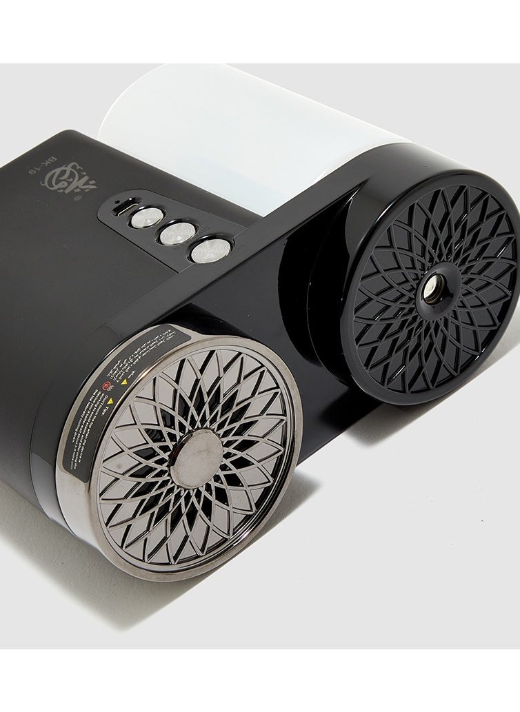 Bukhoor Bukhoor Diffuser Electronic Car Bukhoor Usb Type-C Power Bakhoor Rechargeable | Black Electric  - Image 2