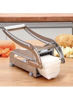 Stainless Steel French Fries Cutter Vegetable Cutter Chopper 2 Blades