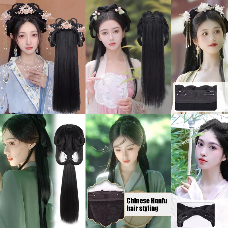 Honbay 50PCS 6-Teeth U-Shape Snap Clips for Hair Extensions - 3.3cm/1.3inch (Black) - Image 5