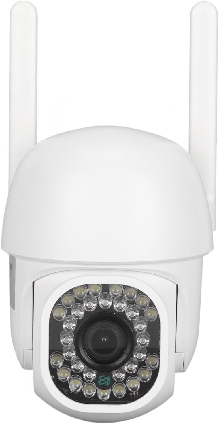 klarako Latest Wireless WiFi Home Cam Ip66 Rated 5G 2.4G 1080P Full HD 2-Channel Audio 240V Dome Network Cameras Exceptional Detection Features (US Plug) - Image 2